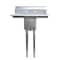 Amgood Stainless Steel 1 Compartment Utility Sink with 10 in. Left and Right Drainboards. No Faucet SINK 101410-10LR - NO FAUCET - alternate 4